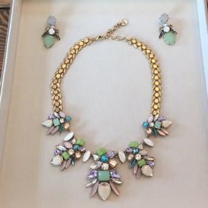 Stella and Dot Trellis necklace and earrings